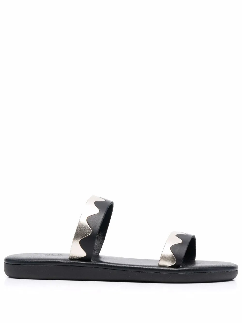 Ancient Greek Sandals Paralia zigzag-band leather sandals