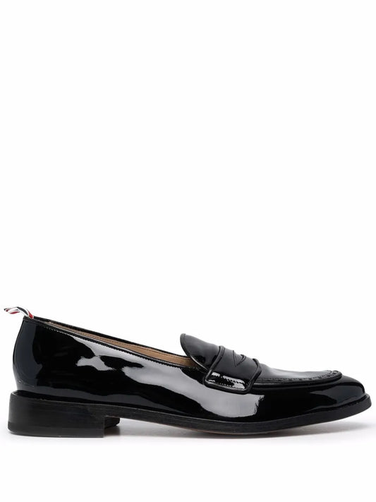Thom Browne RWB-tag penny loafers