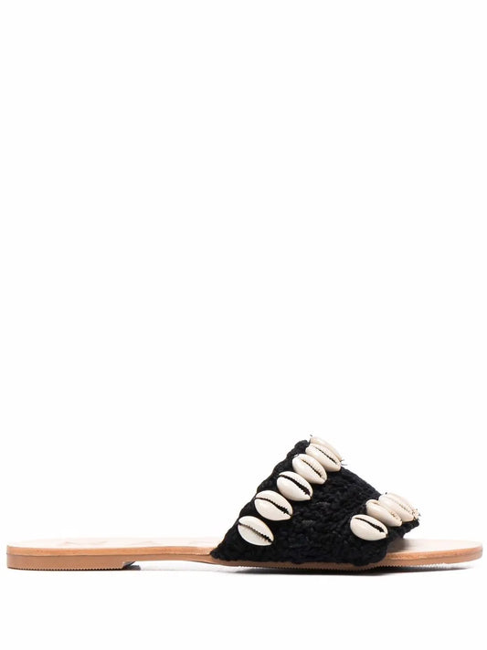 Manebi embellished open-toe slides