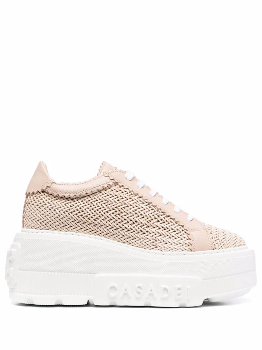Casadei interwoven-detail chunky sneakers