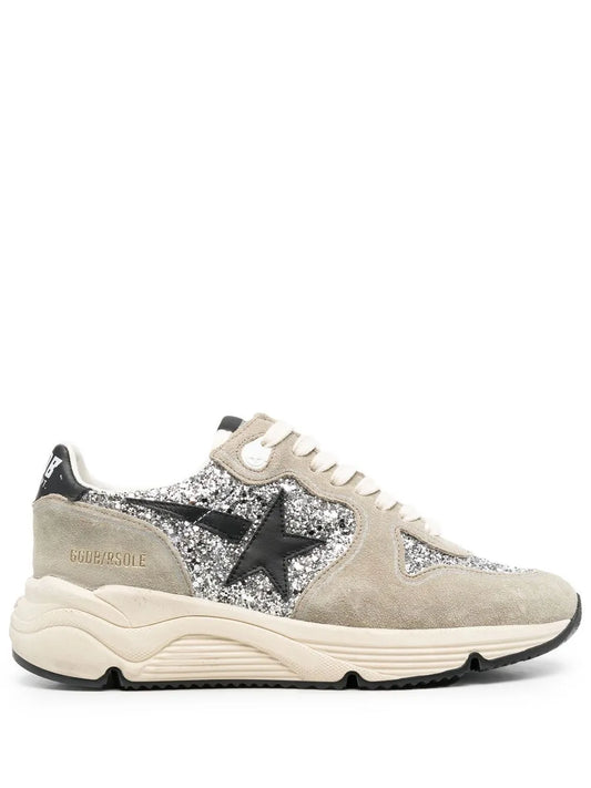 Golden Goose Running Sole glitter-embellished sneakers