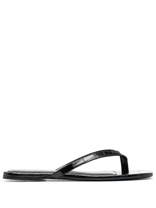 TOTEME square-toe flip-flops