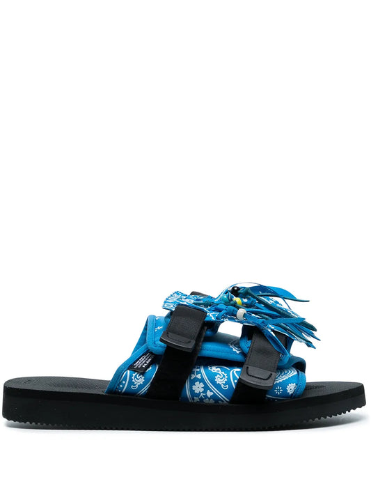 Suicoke MOTO-Cab fringed sandals