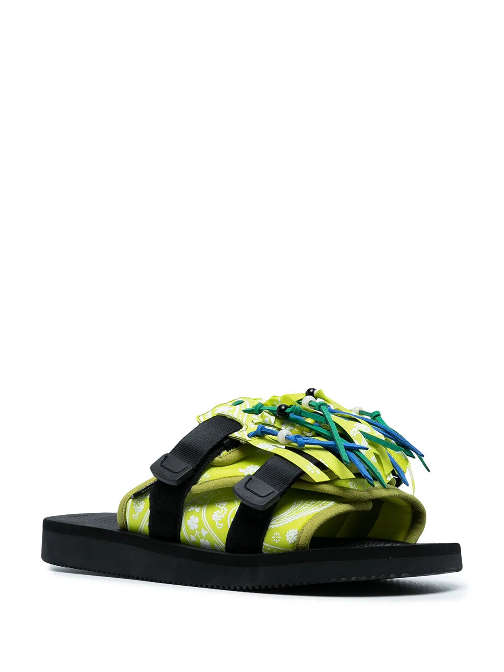 Suicoke MOTO-Cab fringed slides