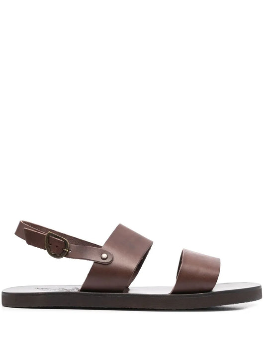 Ancient Greek Sandals Dinatos slingback leather sandals