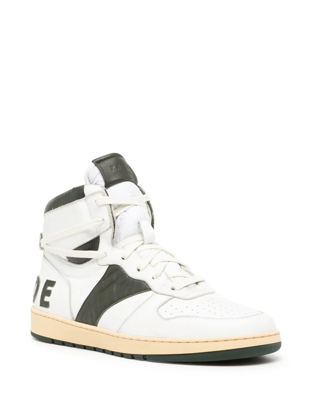 RHUDE logo high-top sneakers