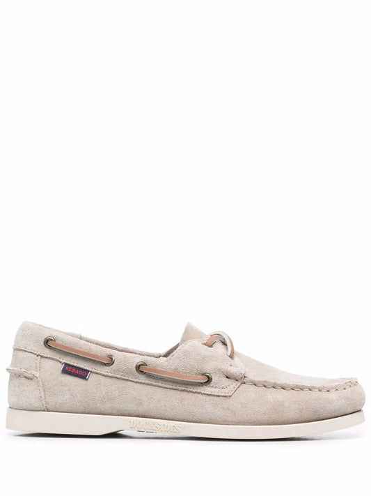 Sebago lace-up detail boat shoes