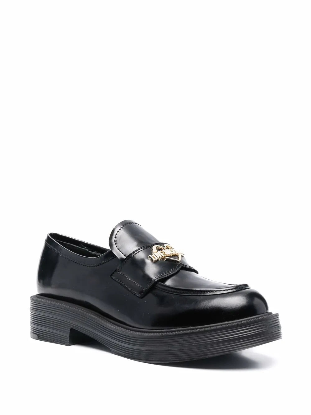 Love Moschino logo-plaque chunky loafers