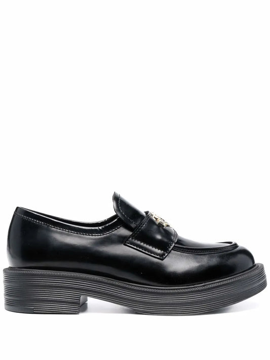 Love Moschino logo-plaque chunky loafers