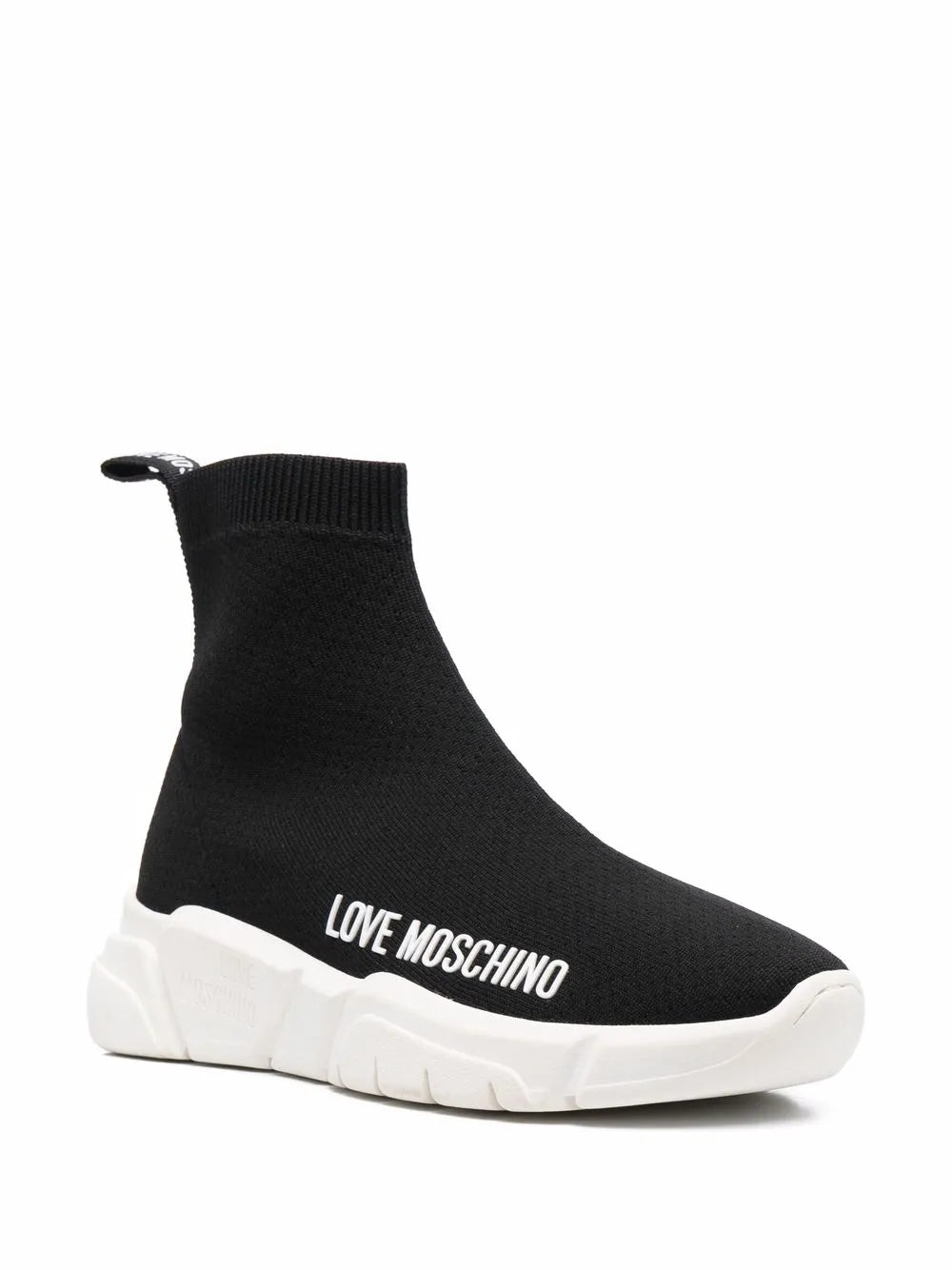 Love Moschino logo-print slip-on sneakers