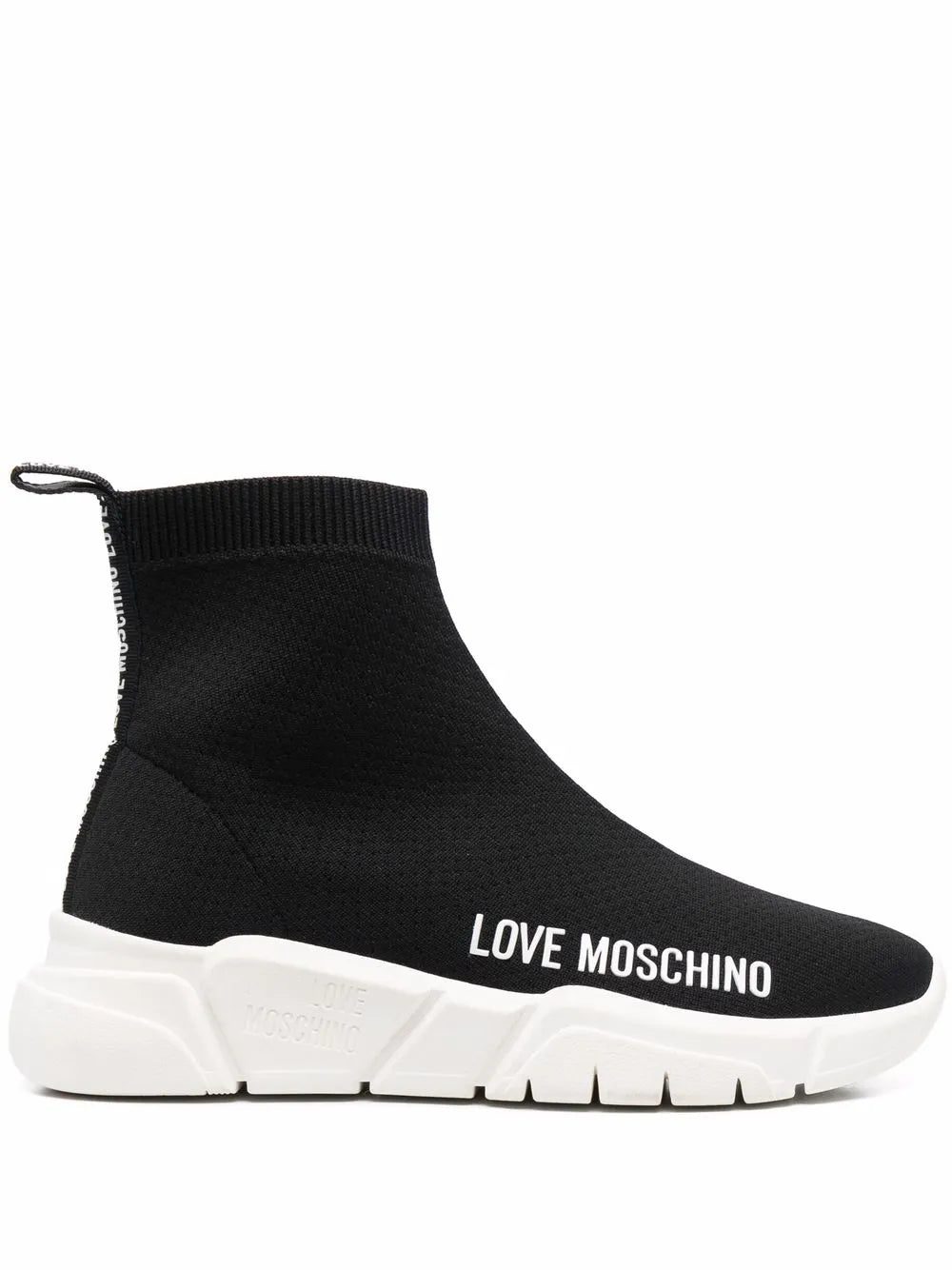 Love Moschino logo-print slip-on sneakers