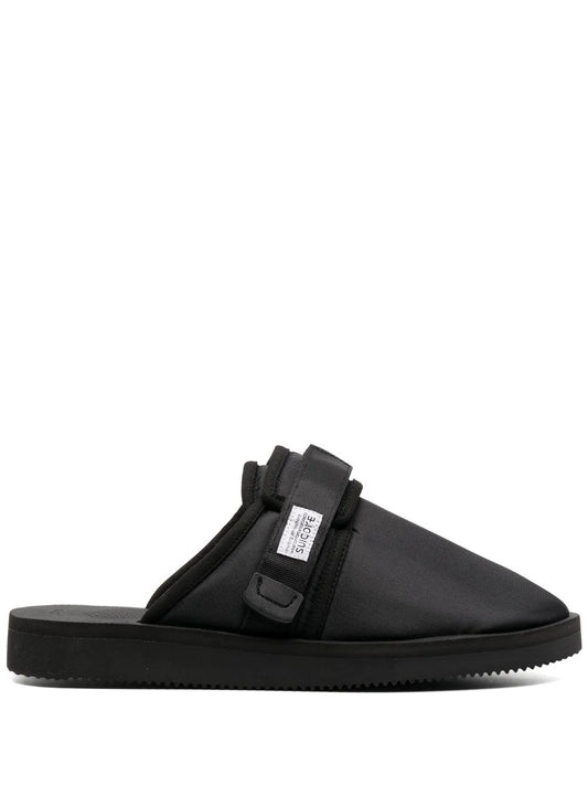 Suicoke logo patch slippers