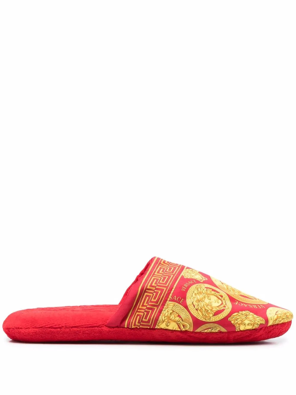 Versace Medusa Head motif slippers