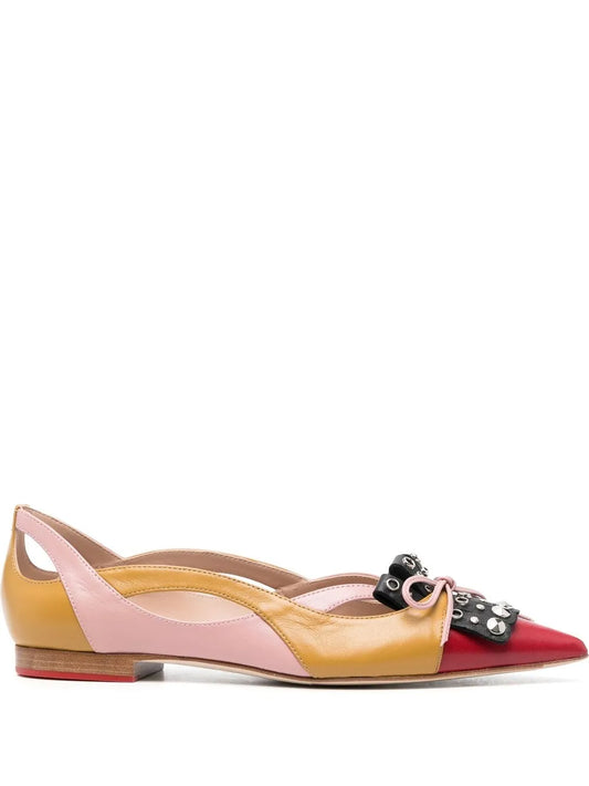 Scarosso Candy leather pumps