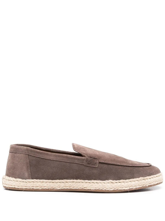 Doucal's braided-sole detail loafers