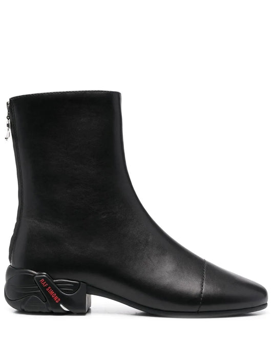 Raf Simons Solaris zip-up ankle boots