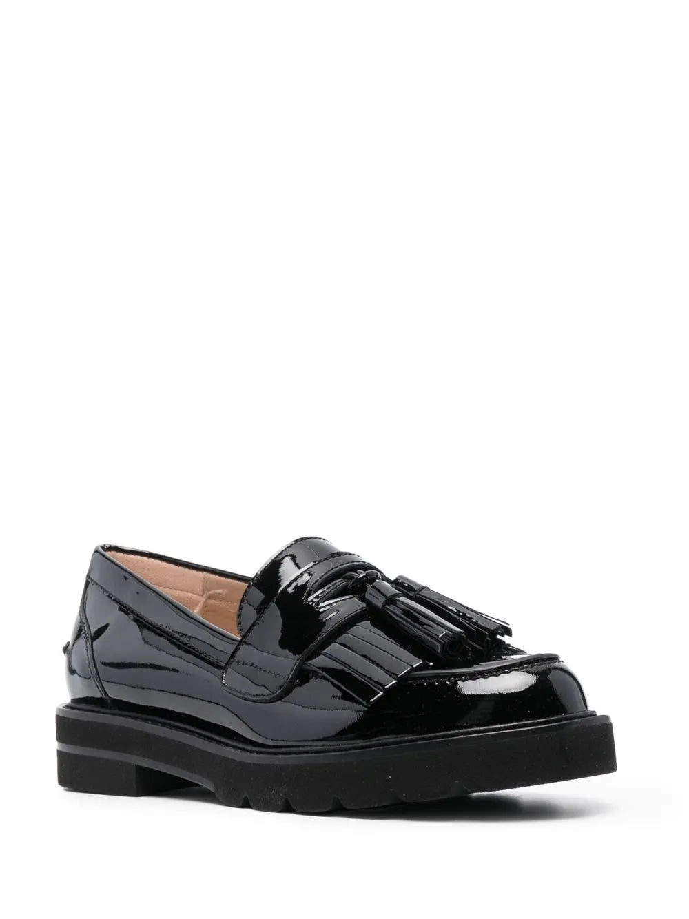 Stuart Weitzman slip-on tassel detail loafers