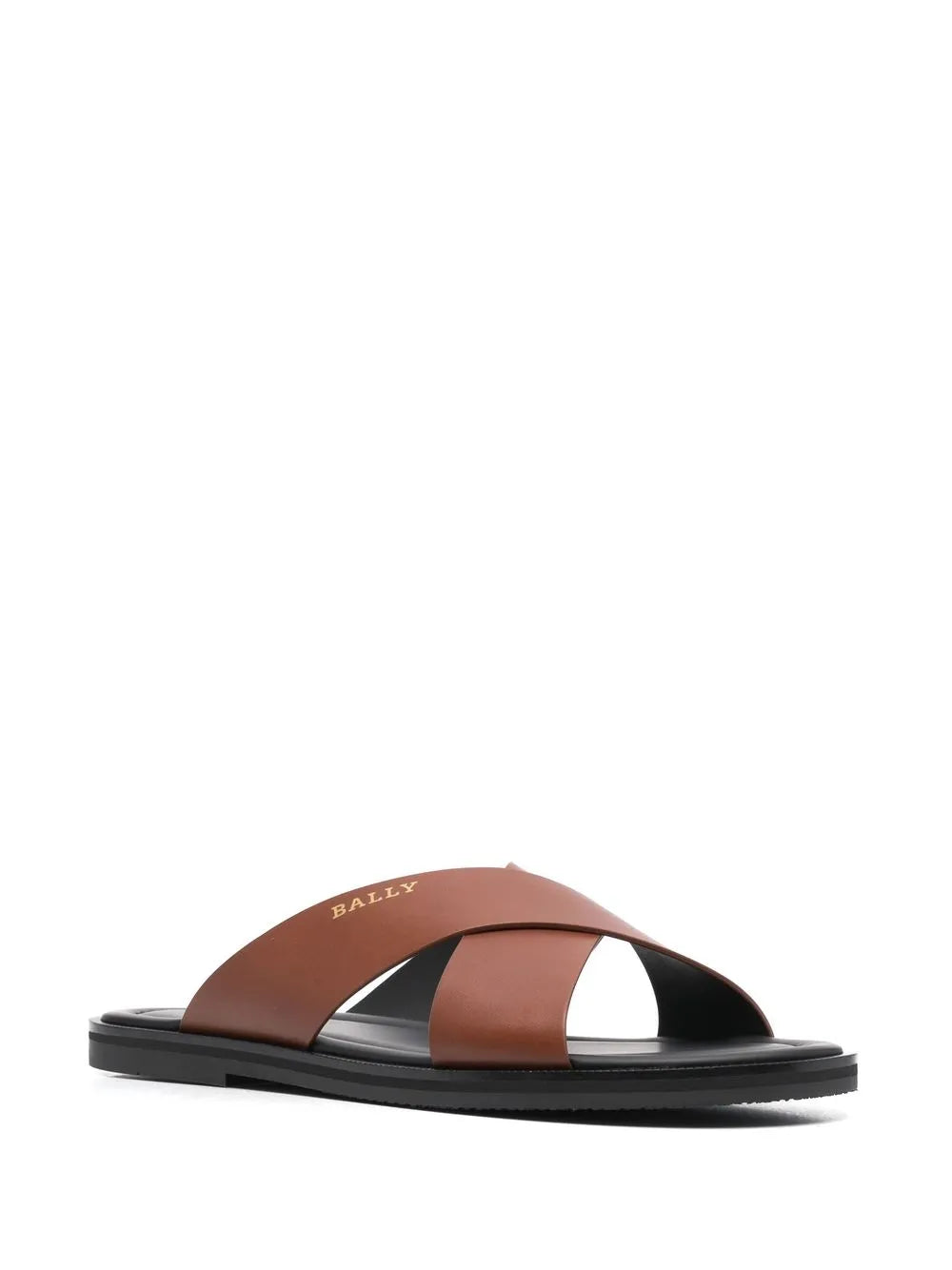 Bally crossover-straps leather sandals 