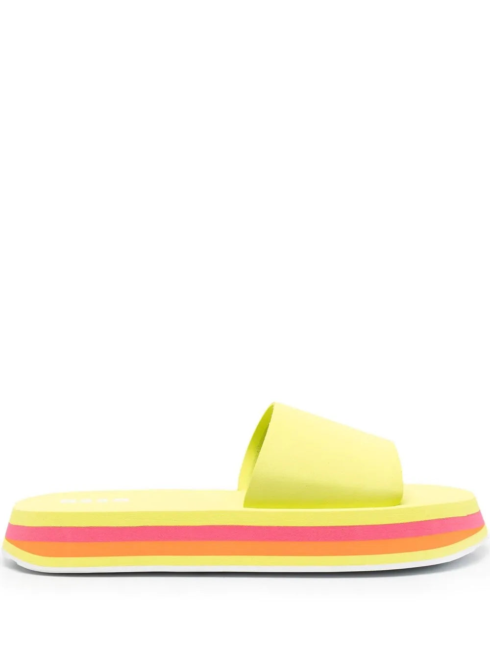 MSGM chunky flat slides