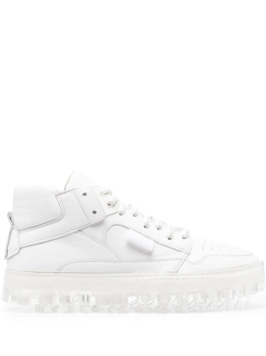 RBRSL RUBBER SOUL ridged lace up sneakers