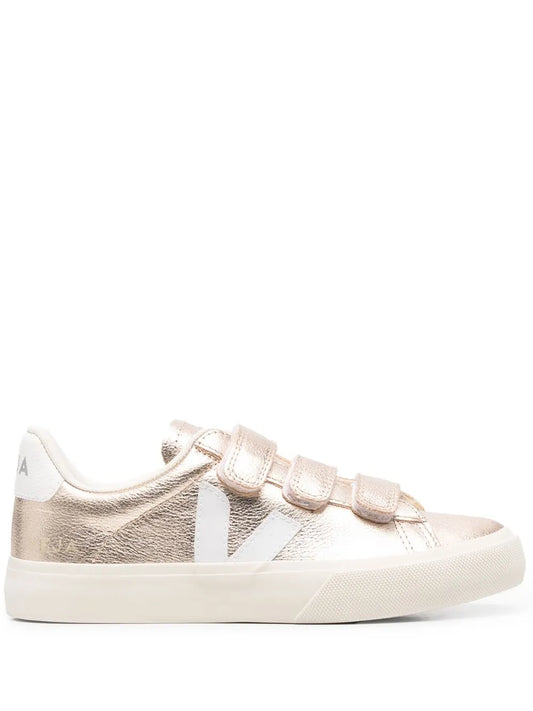 VEJA Recife metallic touch-strap sneakers