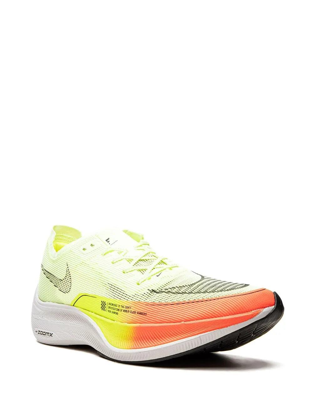 Nike ZoomX Vaporfly Next% 2 "Barely Volt/Black/Hyper Orange" sneakers
