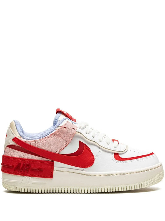 Nike Air Force 1 Low Shadow "Red Cracked Leather" sneakers