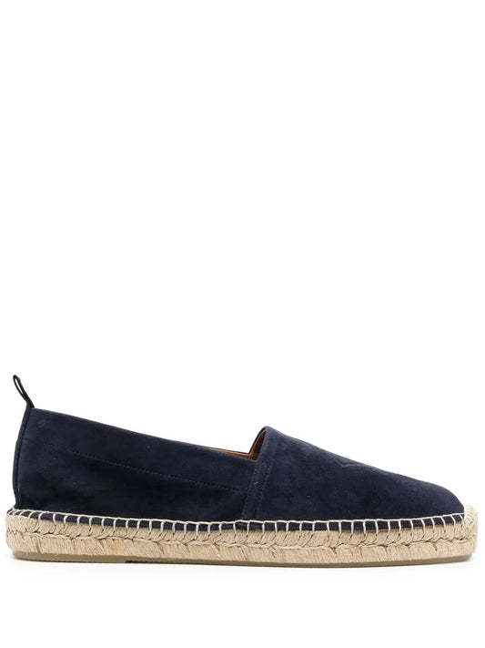 Ralph Lauren Purple Label embroidered-logo espadrilles