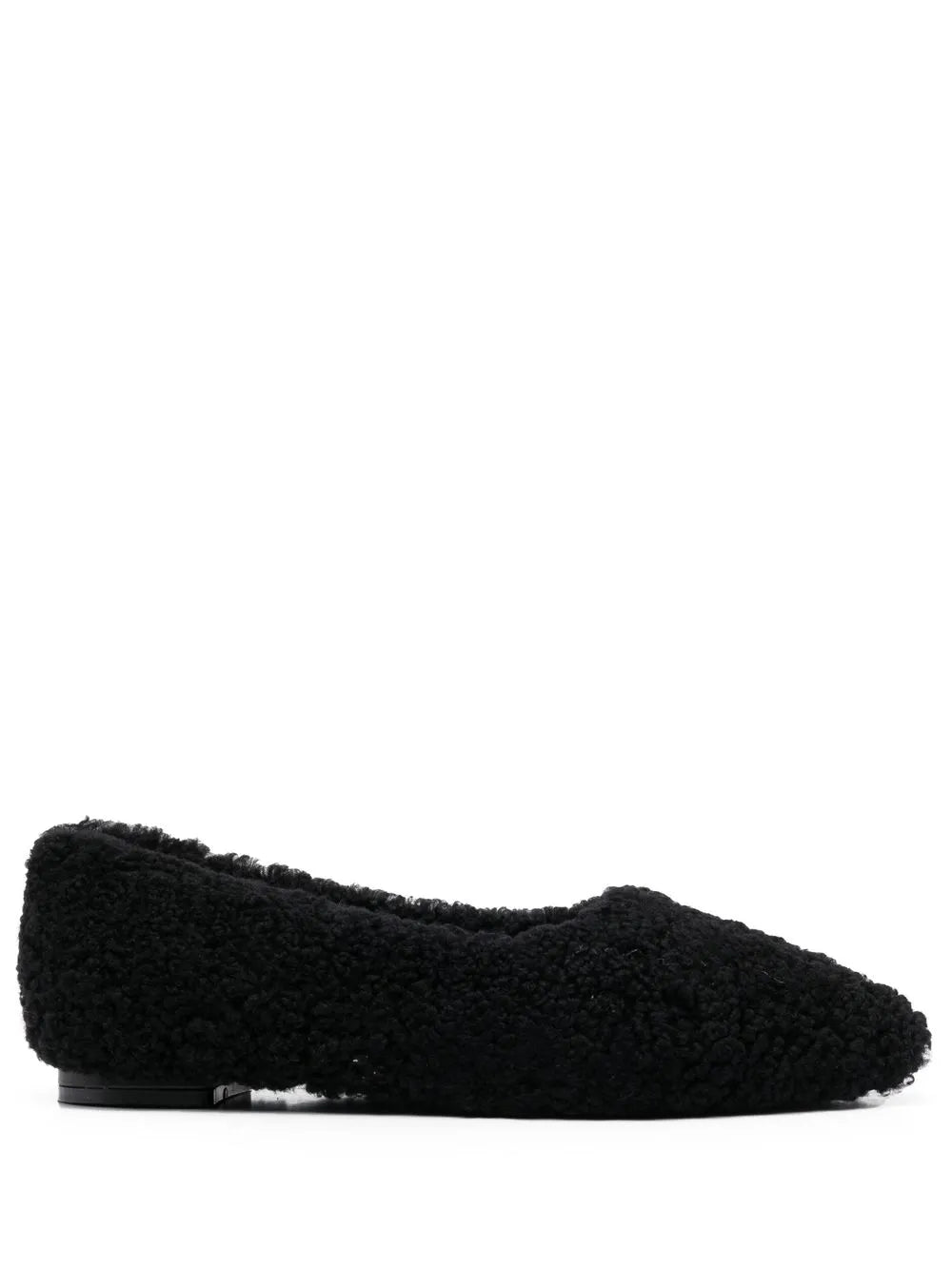 Age of Innocence Zuri shearling ballerina shoes