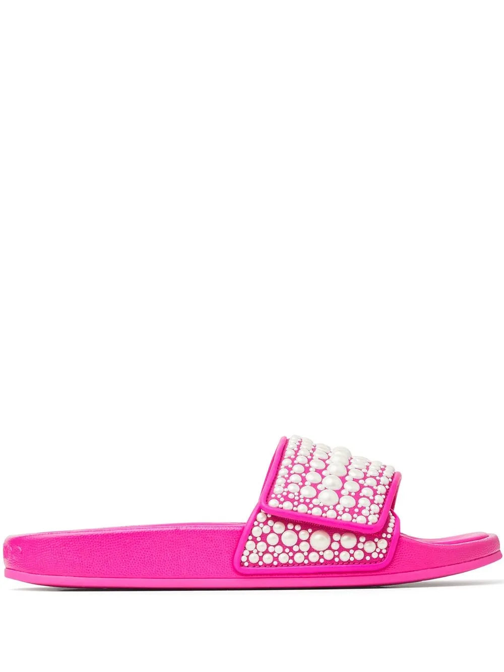 Jimmy Choo Fitz pearl-embellished slides