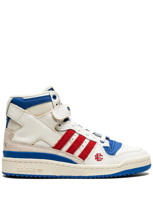 adidas x Eric Emanuel Forum 84 High "Midnight Madness/Kansas Jayhawks" sneakers