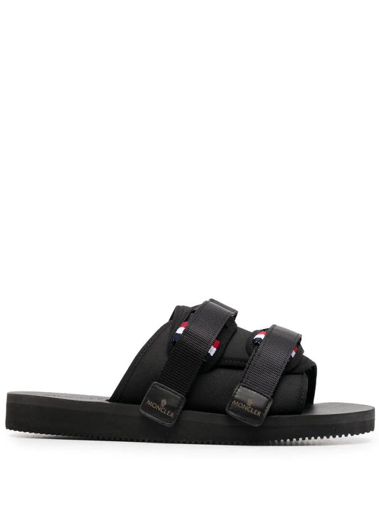 Moncler logo-detail touch-strap sandals