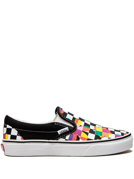 Vans Classic Slip-On "Floral Checkerboard" sneakers