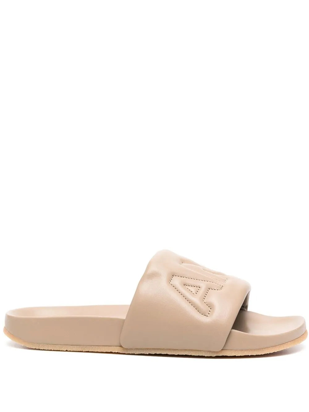 AMBUSH logo embossed slides