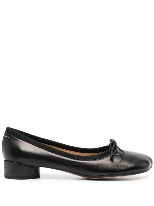 MM6 Maison Margiela Anatomic leather ballerina shoes