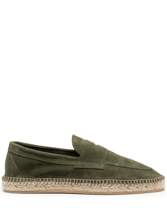 Scarosso Diego jute-sole suede espadrilles