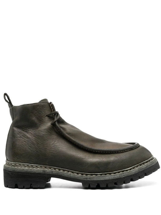 Guidi lace-up leather boots
