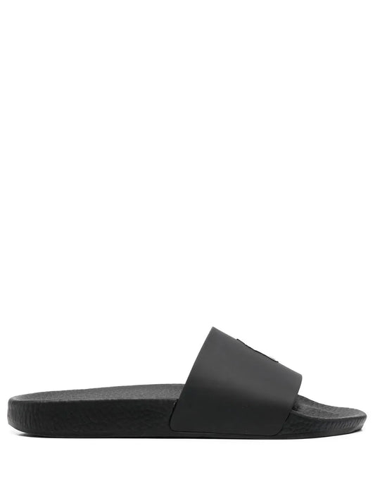 Polo Ralph Lauren logo-print slip-on sandals