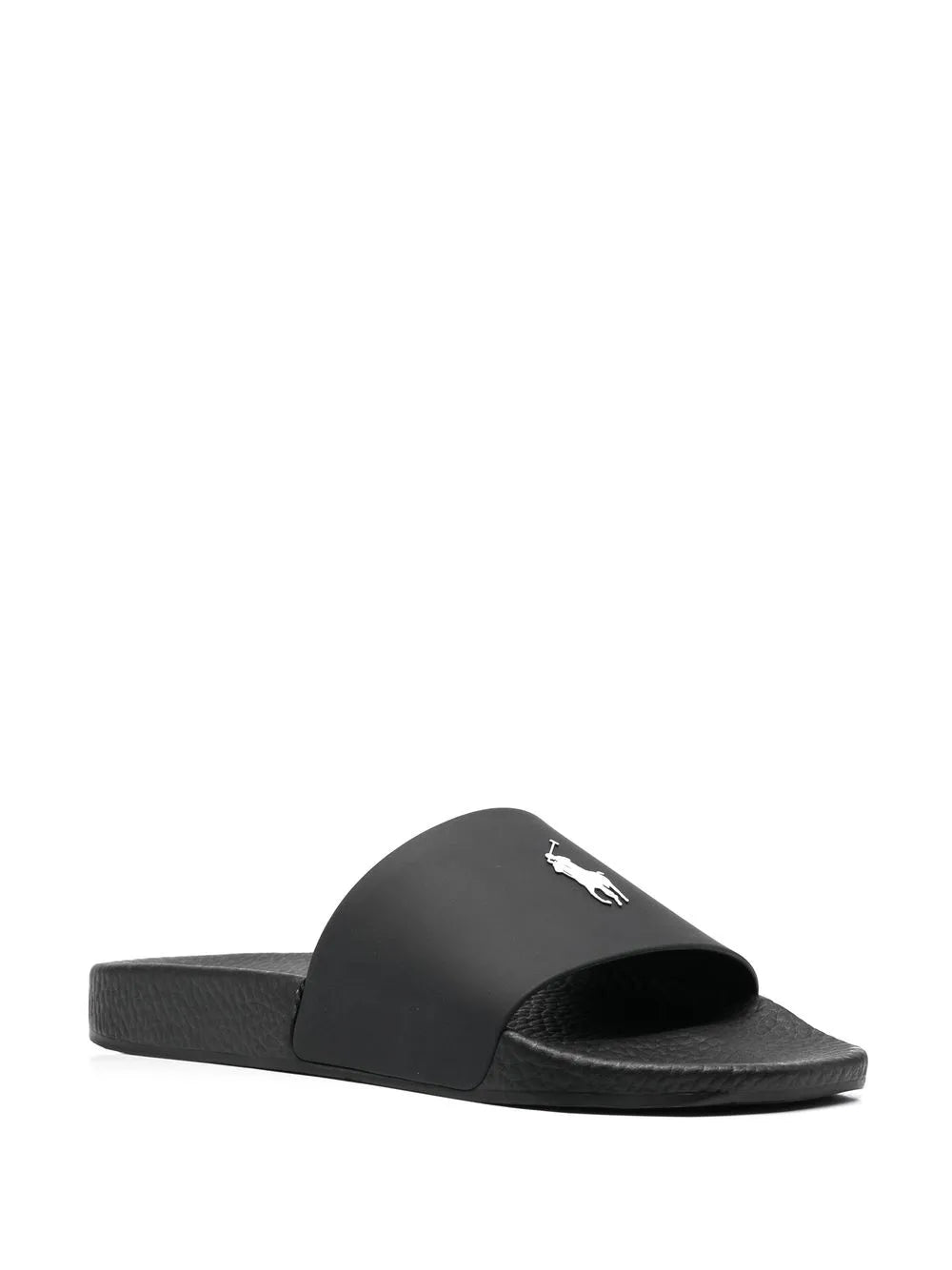 Polo Ralph Lauren logo-print slip-on sandals