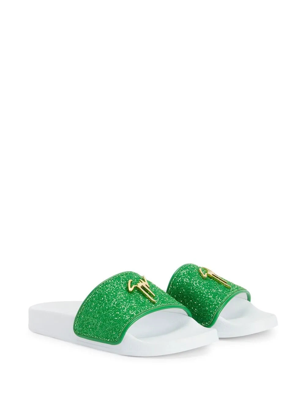 Giuseppe Zanotti Brett glitter slides