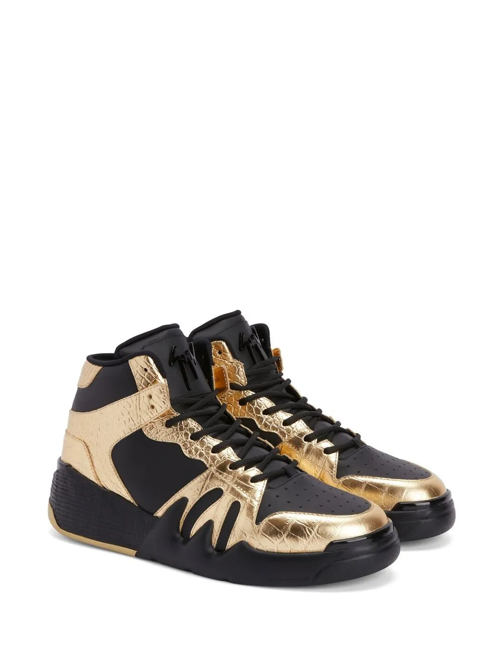 Giuseppe Zanotti Talon high-top leather sneakers