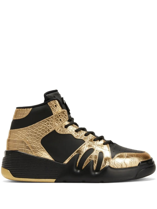 Giuseppe Zanotti Talon high-top leather sneakers