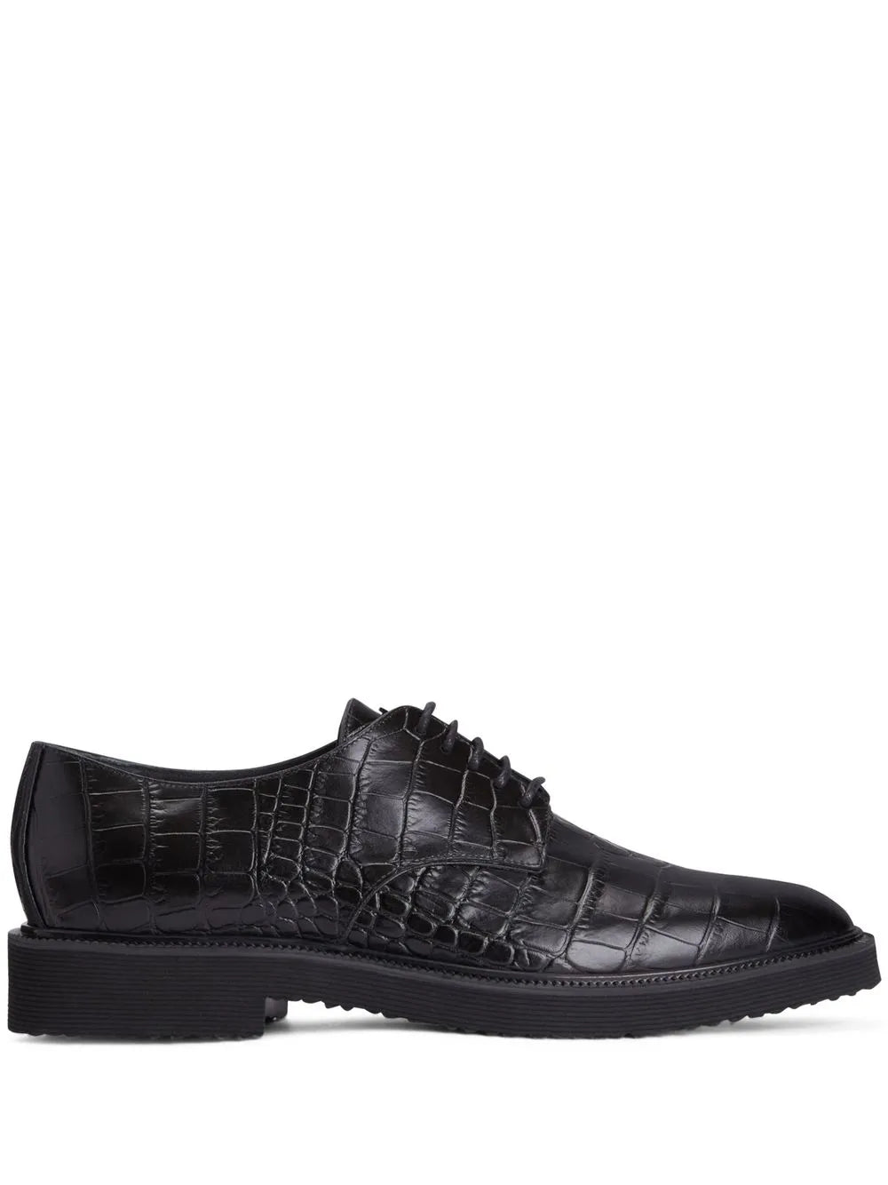 Giuseppe Zanotti crocodile-effect leather Oxfords