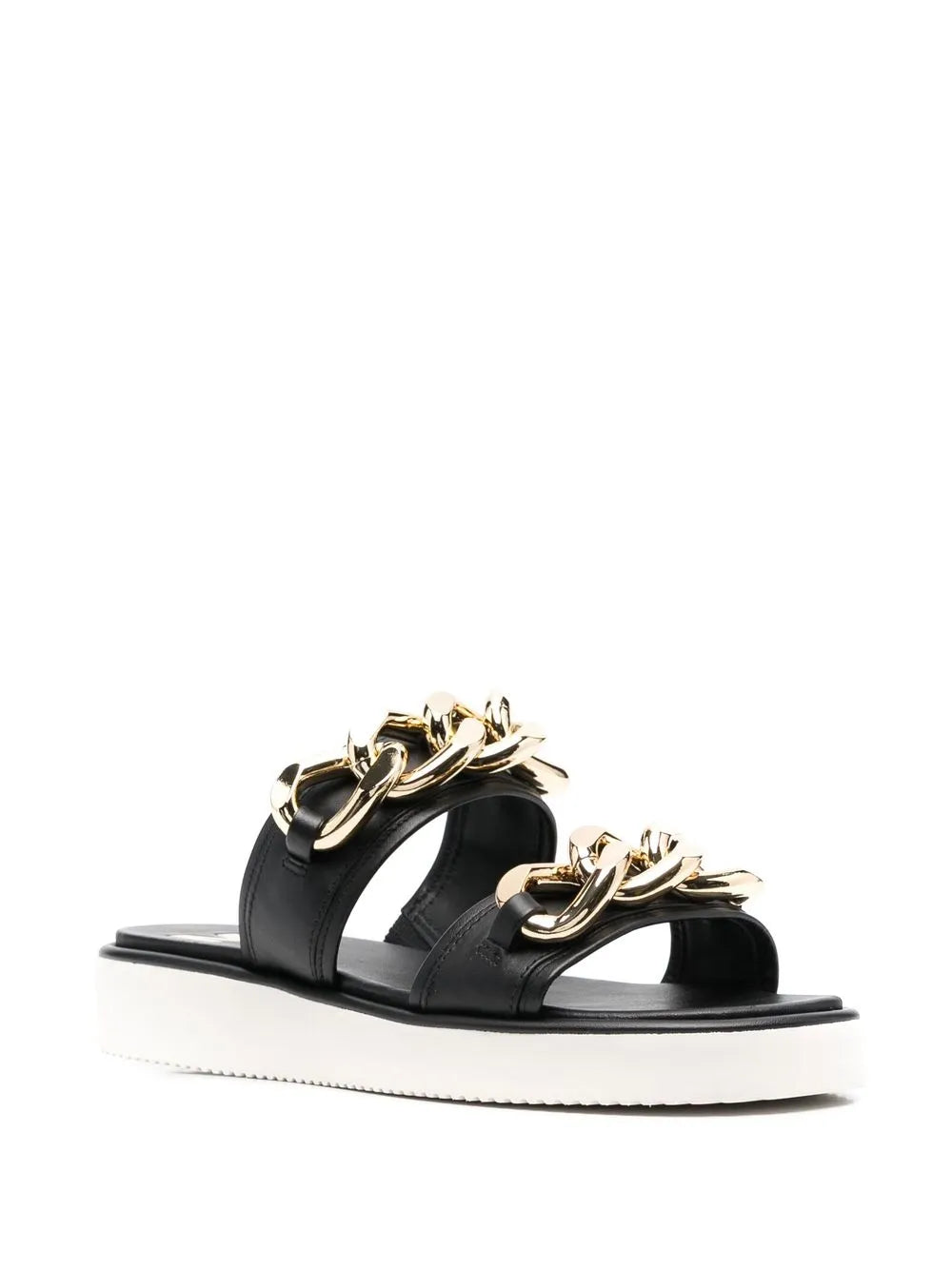 Michael Michael Kors Scarlett 30mm chain-link leather slides