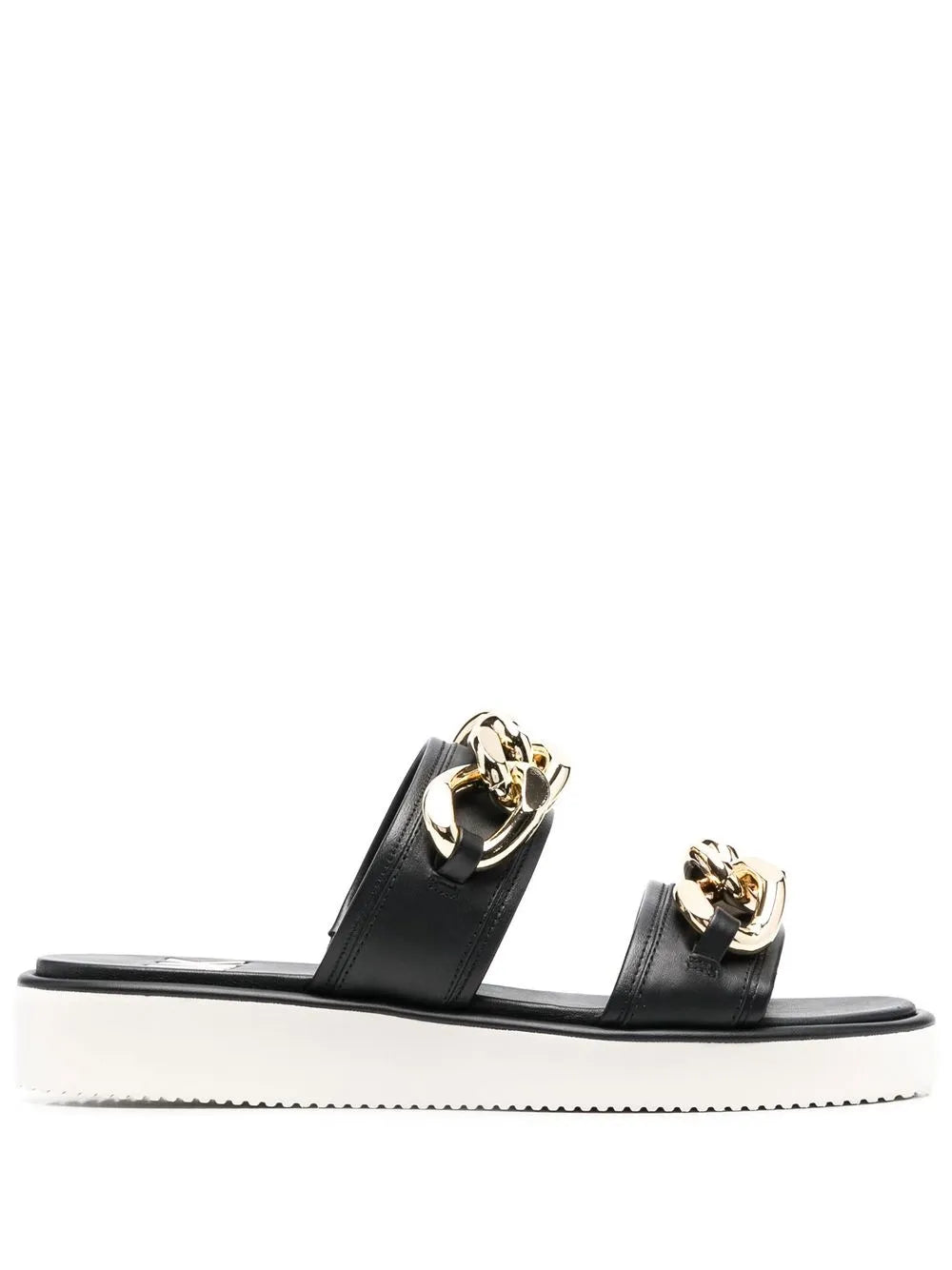 Michael Michael Kors Scarlett 30mm chain-link leather slides