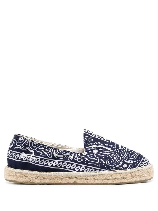 Manebi bandana-print espadrilles 