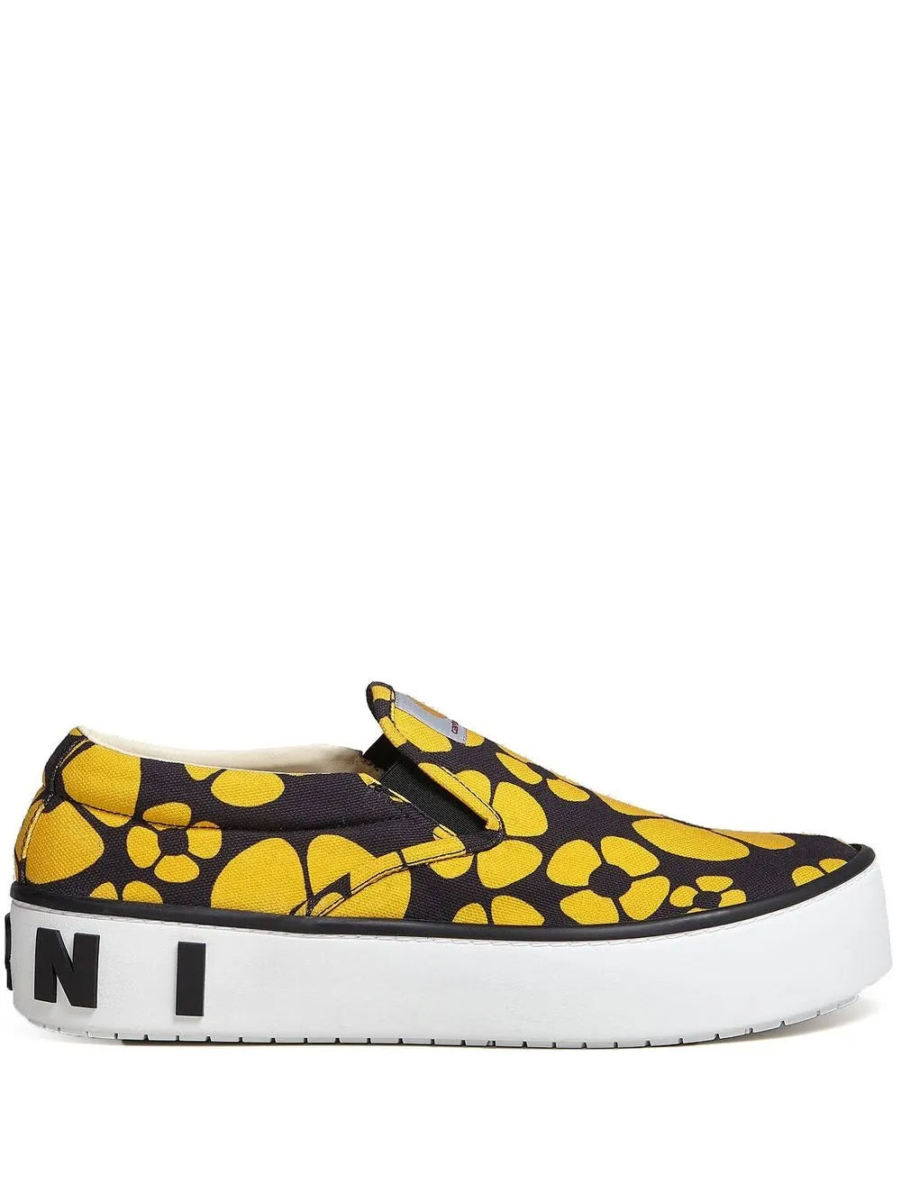 Marni floral-print slip-on sneakers