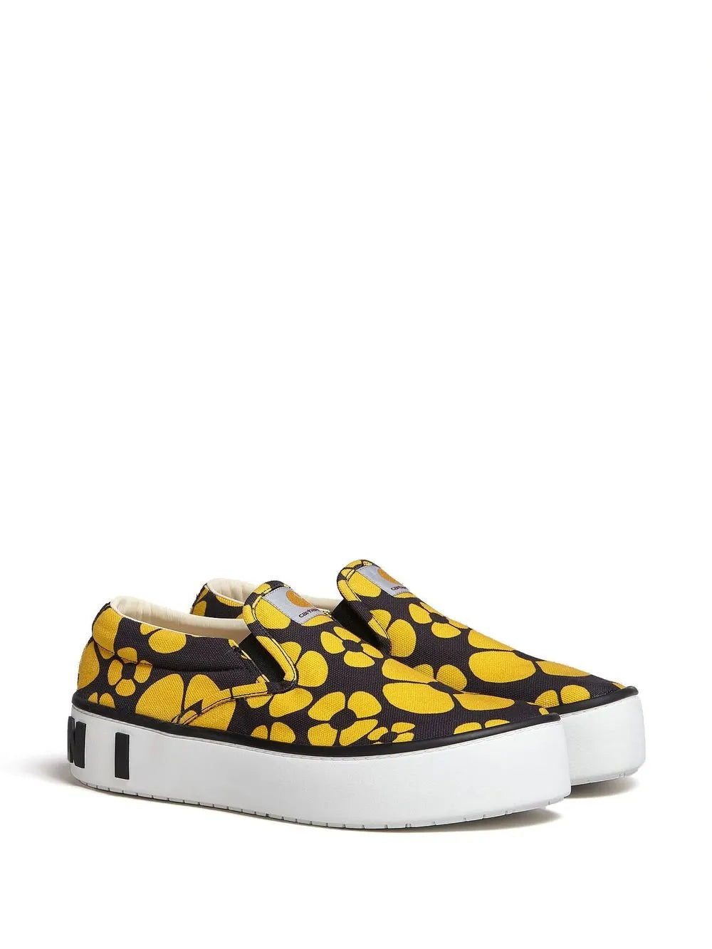 Marni floral-print slip-on sneakers