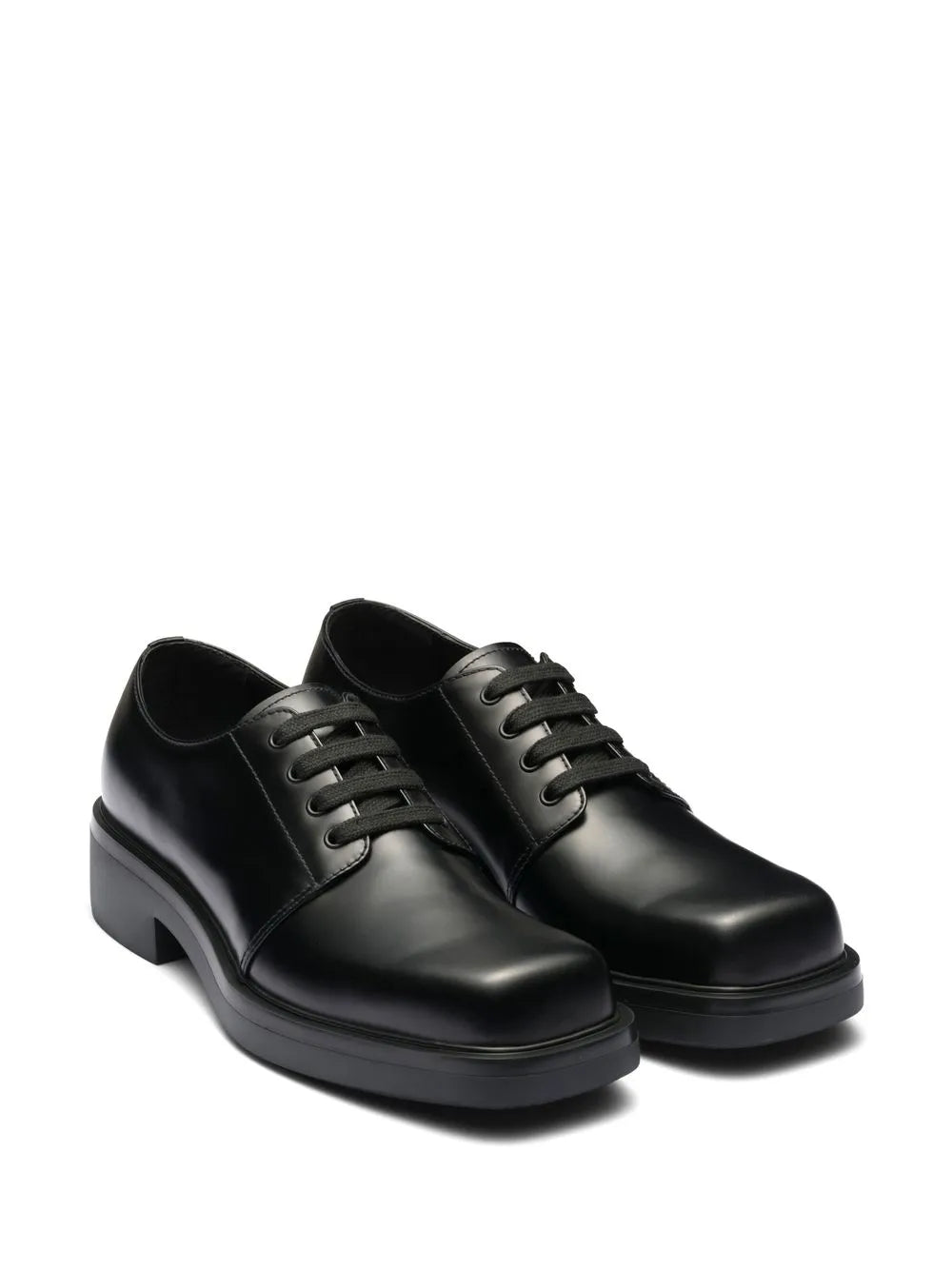 Prada leather Derby shoes