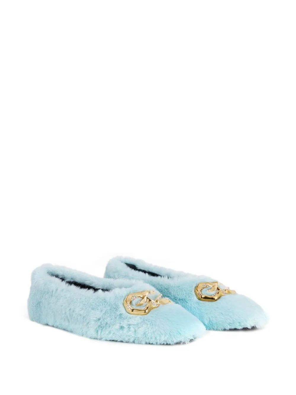 Giuseppe Zanotti Lucreciia faux fur loafers